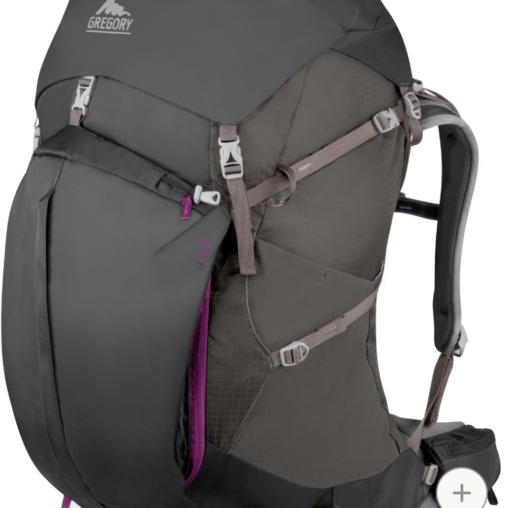 Gregory Women's Backpack 63l Small Grey / Pink